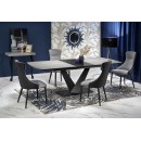 Стол обеденный HALMAR VINSTON темно-серый/черный 180-230/95